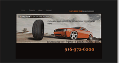 Desktop Screenshot of kingruntires.com